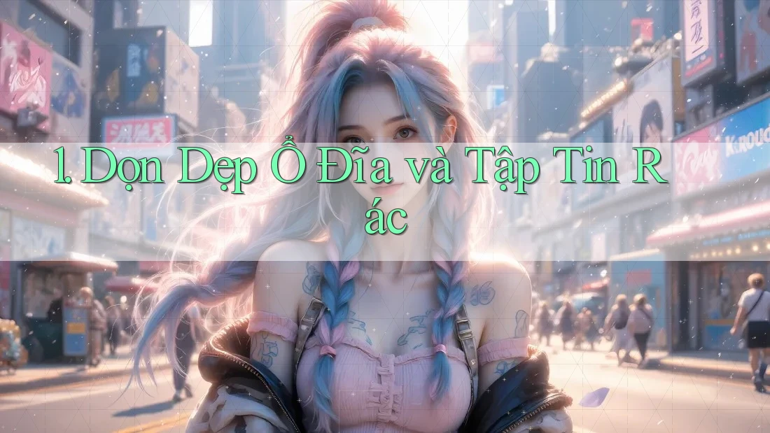 1. Dọn Dẹp Ổ Đĩa và Tập Tin Rác