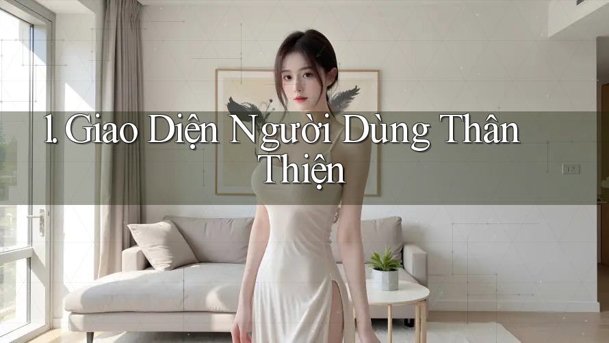 1. Giao Diện Người Dùng Thân Thiện 1. Giao Diện Người Dùng Thân Thiện