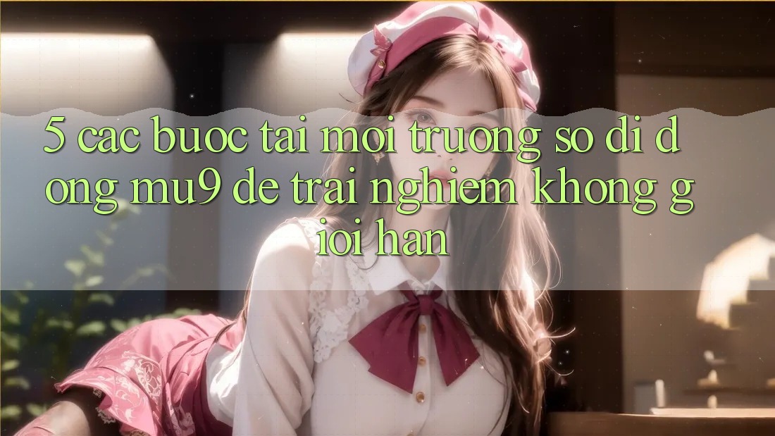 5. Các bước Tải Môi trường số di động mu9 Để Trải Nghiệm Không Giới Hạn