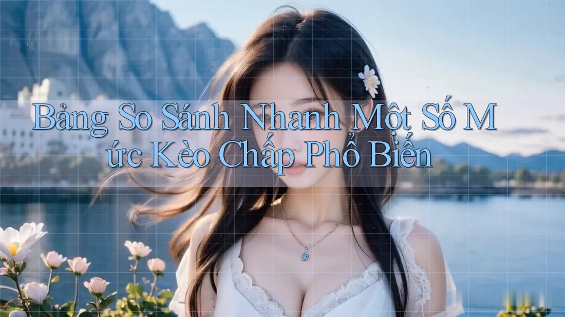 Bảng So Sánh Nhanh Một Số Mức Kèo Chấp Phổ Biến