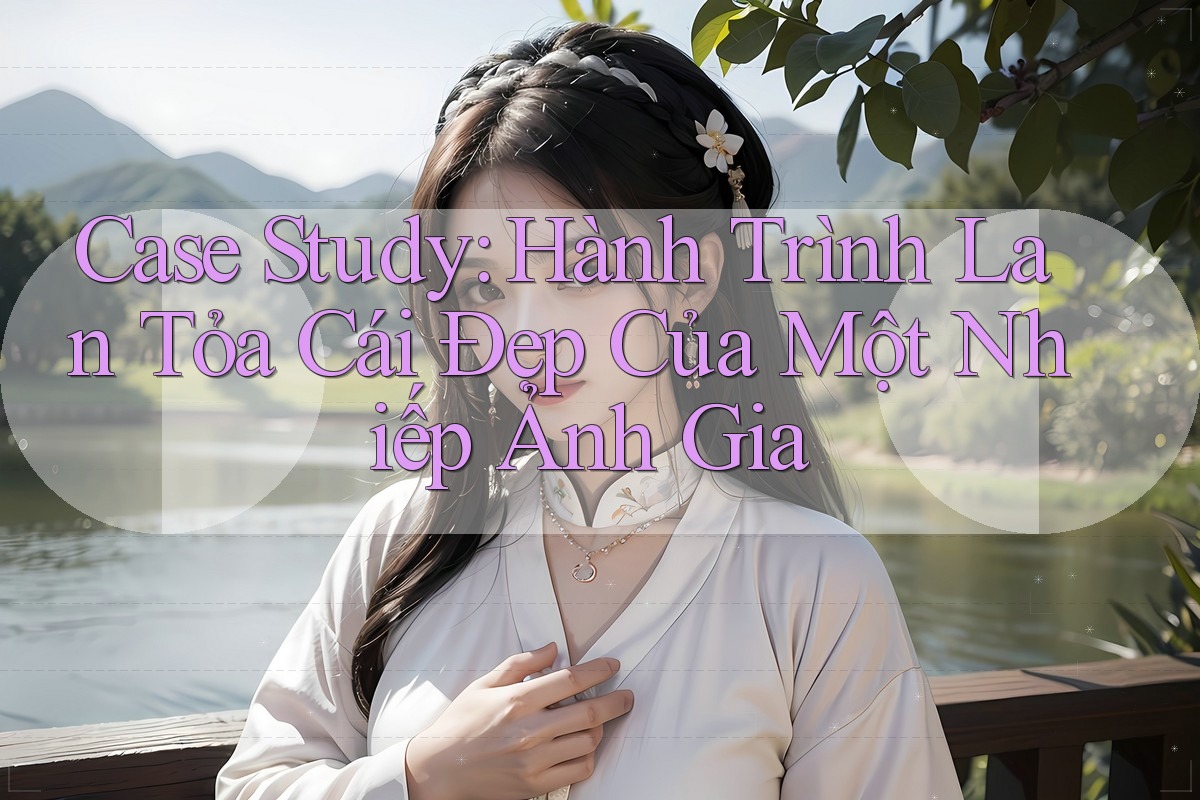 Case Study: Hành Trình Lan Tỏa Cái Đẹp Của Một Nhiếp Ảnh Gia Case Study: Hành Trình Lan Tỏa Cái Đẹp Của Một Nhiếp Ảnh Gia