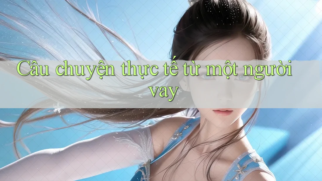 Câu chuyện thực tế từ một người vay
