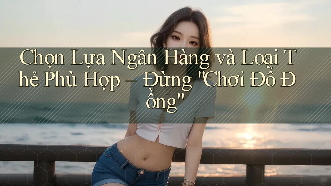 Chọn Lựa Ngân Hàng và Loại Thẻ Phù Hợp – Đừng “Chơi Đổ Đồng”