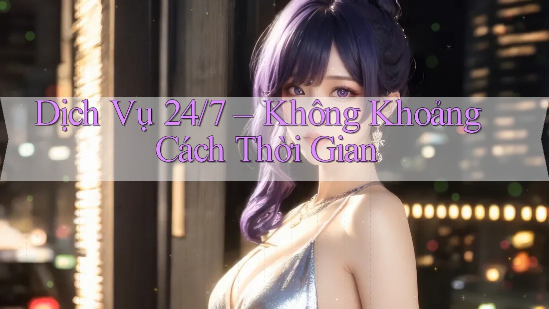 Dịch Vụ 24/7 – Không Khoảng Cách Thời Gian