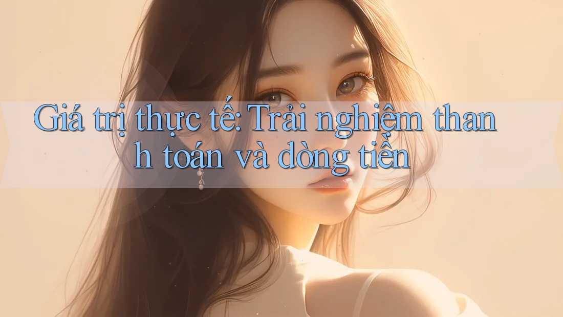Giá trị thực tế: Trải nghiệm thanh toán và dòng tiền