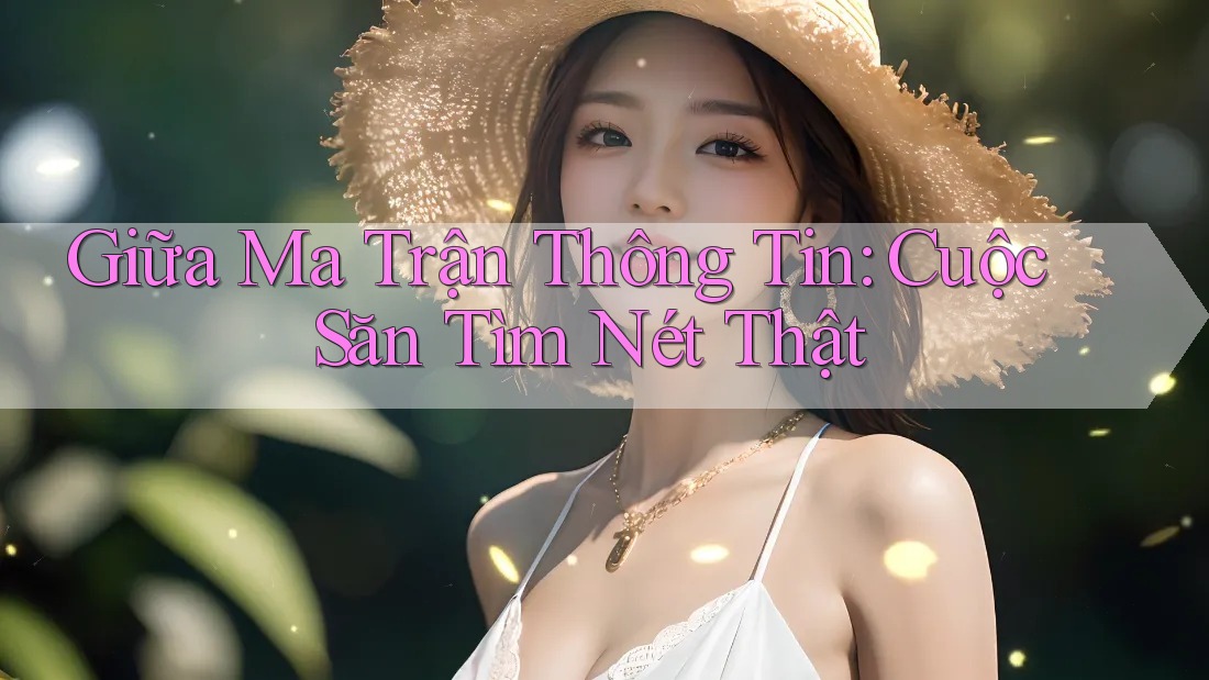 Giữa Ma Trận Thông Tin: Cuộc Săn Tìm Nét Thật Giữa Ma Trận Thông Tin: Cuộc Săn Tìm Nét Thật