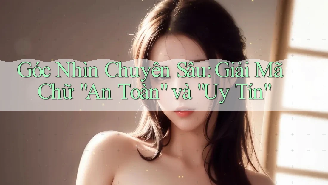 Góc Nhìn Chuyên Sâu: Giải Mã Chữ “An Toàn” và “Uy Tín” Góc Nhìn Chuyên Sâu: Giải Mã Chữ “An Toàn” và “Uy Tín”