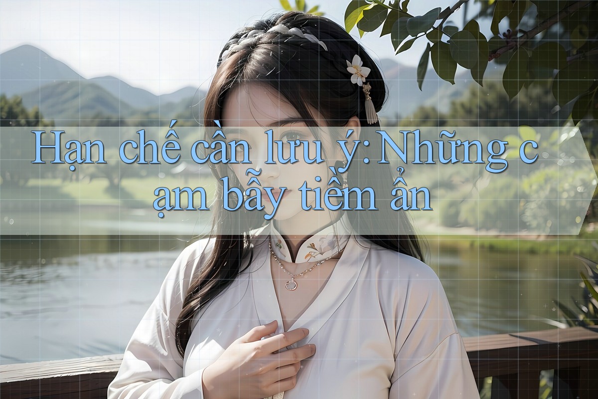 Hạn chế cần lưu ý: Những cạm bẫy tiềm ẩn