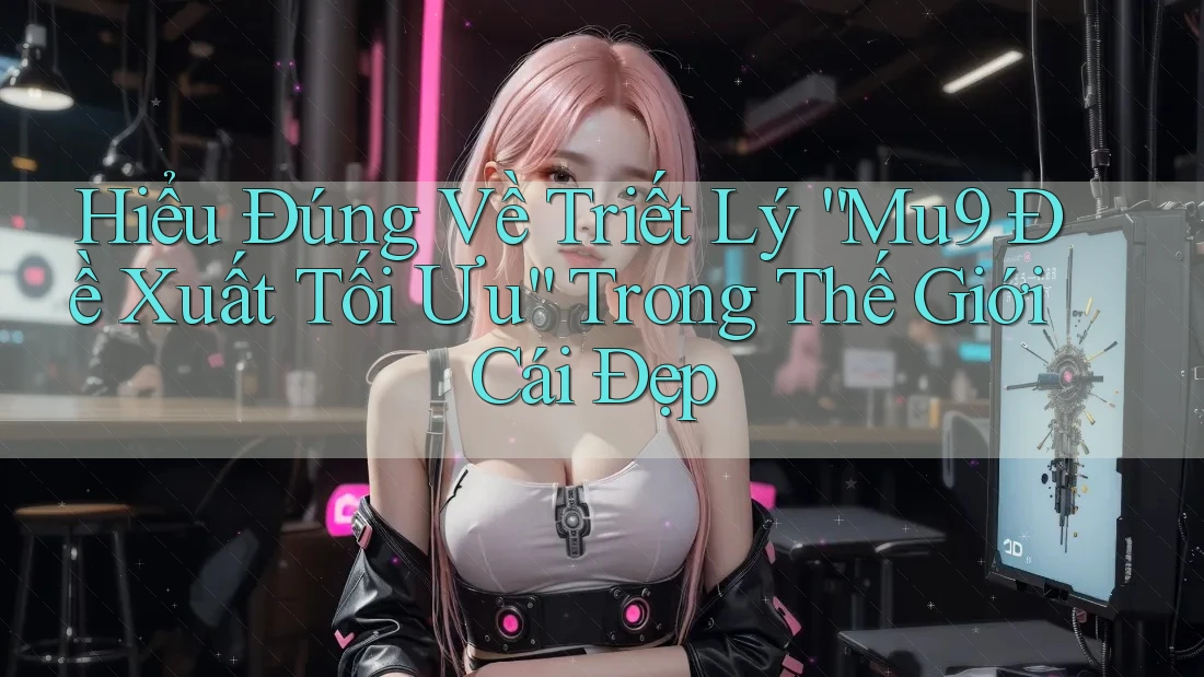 Hiểu Đúng Về Triết Lý “Mu9 Đề Xuất Tối Ưu” Trong Thế Giới Cái Đẹp Hiểu Đúng Về Triết Lý “Mu9 Đề Xuất Tối Ưu” Trong Thế Giới Cái Đẹp