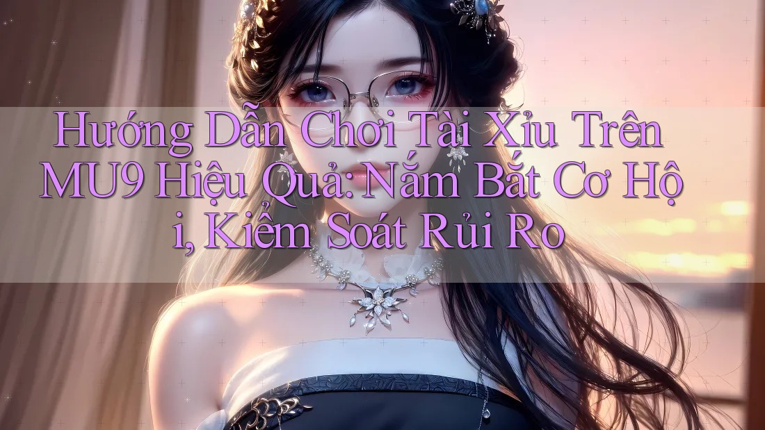 Hướng Dẫn Chơi Tài Xỉu Trên MU9 Hiệu Quả: Nắm Bắt Cơ Hội, Kiểm Soát Rủi Ro