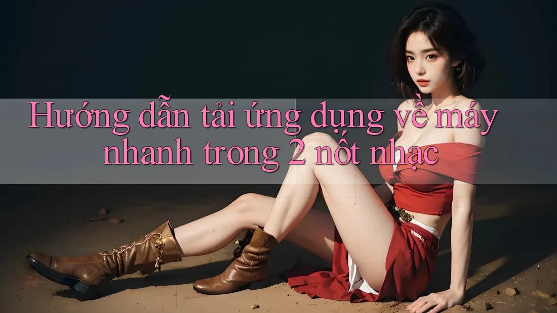 Hướng dẫn tải ứng dụng về máy nhanh trong 2 nốt nhạc Hướng dẫn tải ứng dụng về máy nhanh trong 2 nốt nhạc