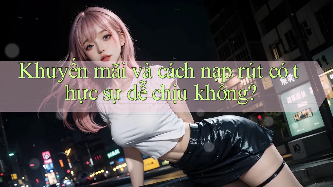 Khuyến mãi và cách nạp rút có thực sự dễ chịu không?