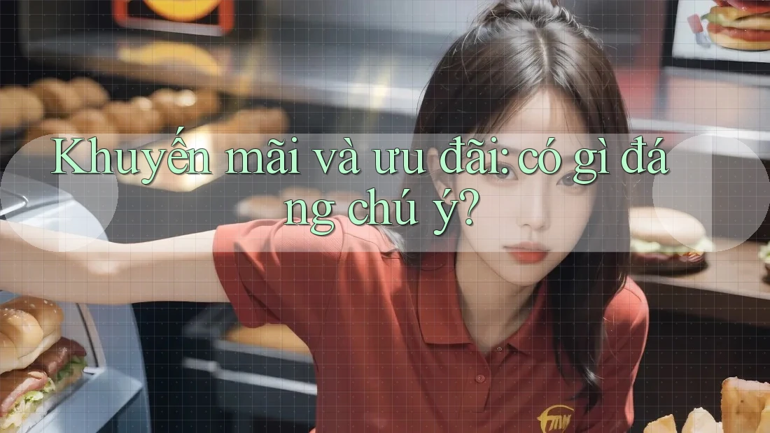 Khuyến mãi và ưu đãi có gì đáng chú ý?