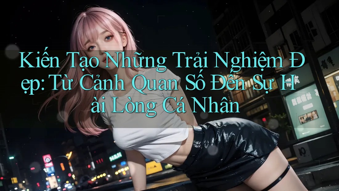 Kiến Tạo Những Trải Nghiệm Đẹp: Từ Cảnh Quan Số Đến Sự Hài Lòng Cá Nhân