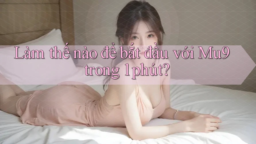 Làm thế nào để bắt đầu với Mu9 trong 1 phút?