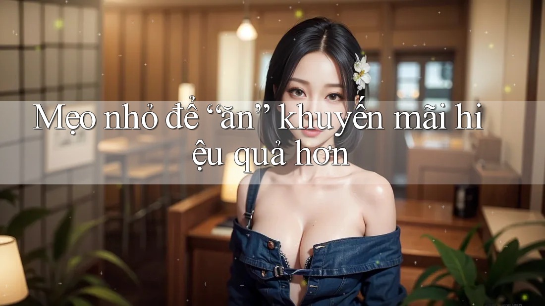 Mẹo nhỏ để “ăn” khuyến mãi hiệu quả hơn Mẹo nhỏ để “ăn” khuyến mãi hiệu quả hơn