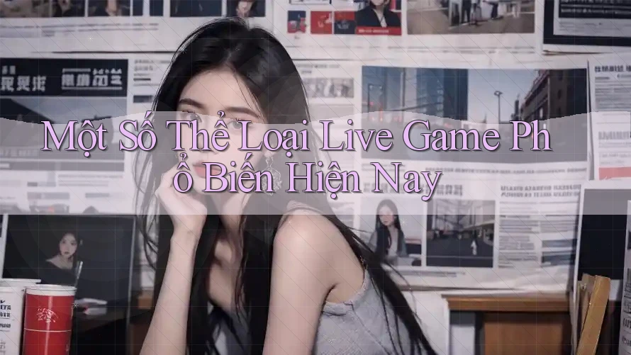 Một Số Thể Loại Live Game Phổ Biến Hiện Nay