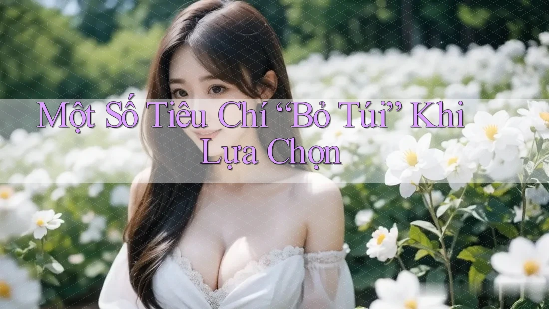 Một Số Tiêu Chí “Bỏ Túi” Khi Lựa Chọn
