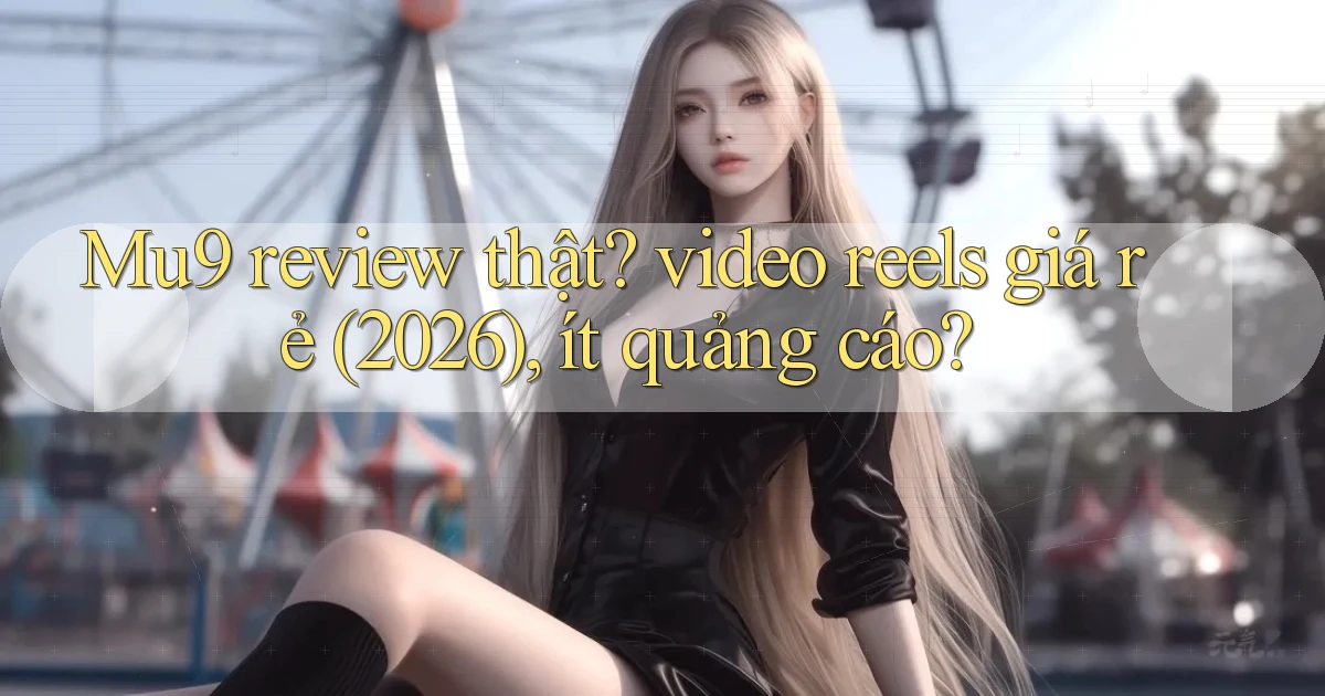 Mu9 review thật video reels giá rẻ (2026), ít quảng cáo