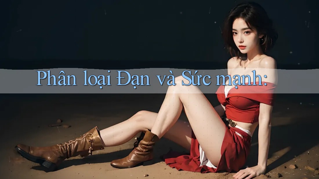 Phân loại Đạn và Sức mạnh: Phân loại Đạn và Sức mạnh:
