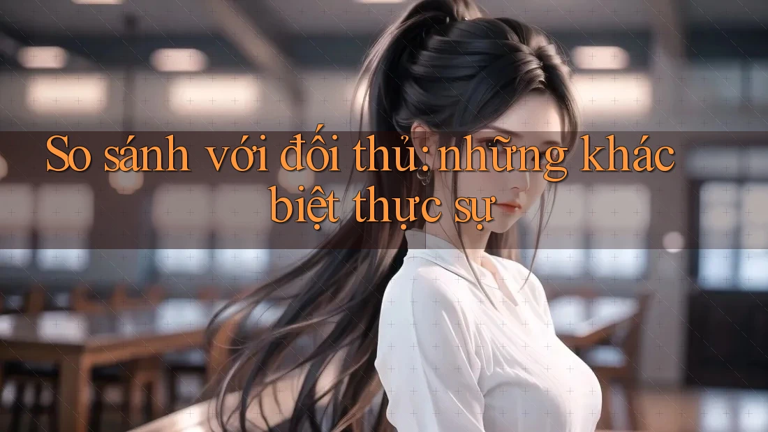 So sánh với đối thủ: những khác biệt thực sự So sánh với đối thủ: những khác biệt thực sự