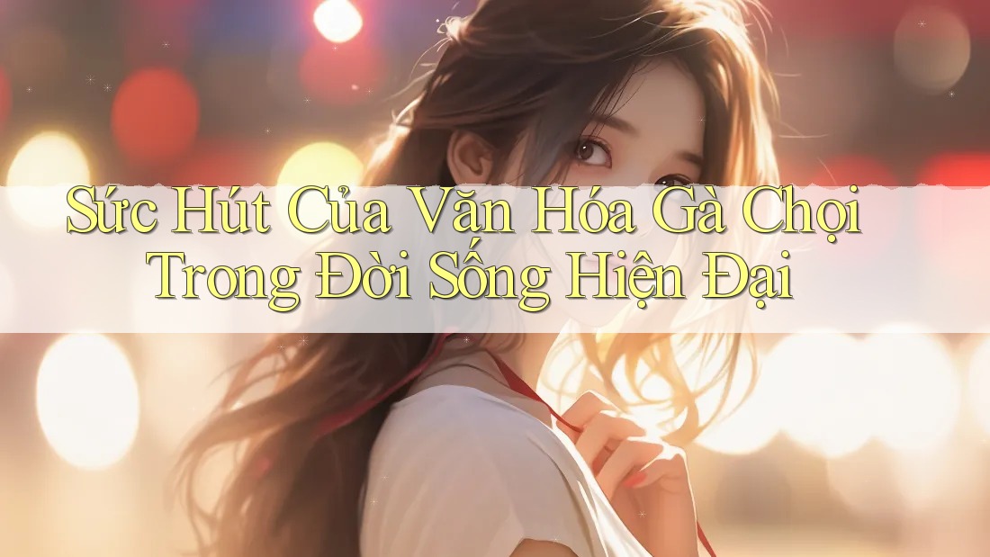 Sức Hút Của Văn Hóa Gà Chọi Trong Đời Sống Hiện Đại