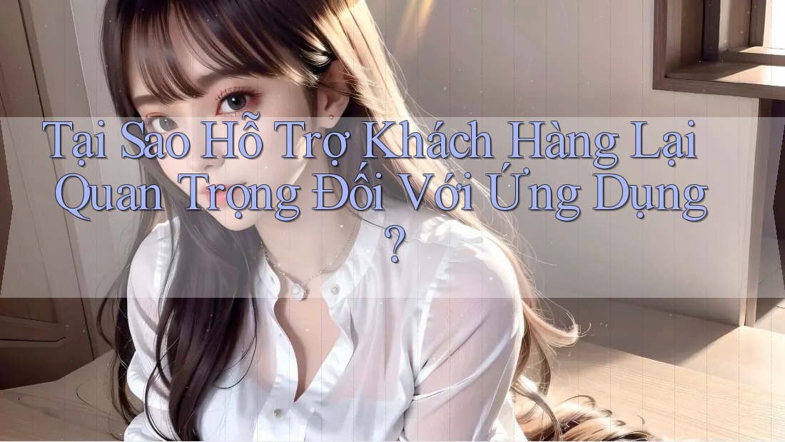 Tại Sao Hỗ Trợ Khách Hàng Lại Quan Trọng Đối Với Ứng Dụng? Tại Sao Hỗ Trợ Khách Hàng Lại Quan Trọng Đối Với Ứng Dụng?