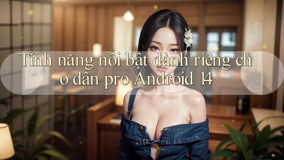 Tính năng nổi bật dành riêng cho dân pro Android 14